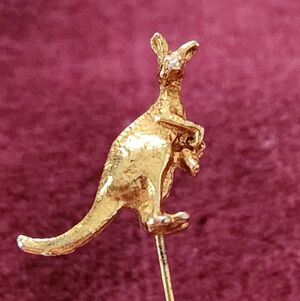Kangaroo Lapel Pin